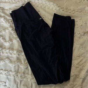 Aerie Navy High-Waisted Leggings Size M